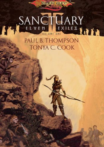 Okładki książek z cyklu Dragonlance: Elven Exiles trilogy