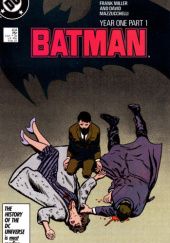 Okładka książki Batman #404 David Mazzucchelli, Frank Miller
