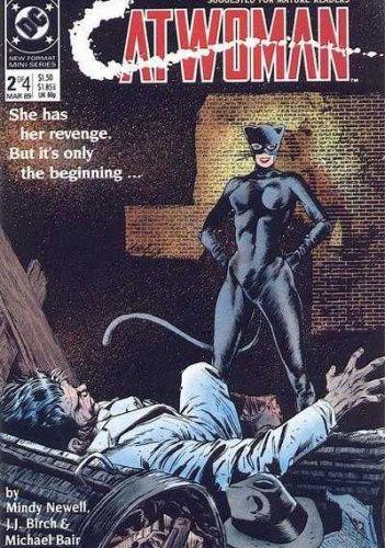 Okładki książek z cyklu Catwoman
