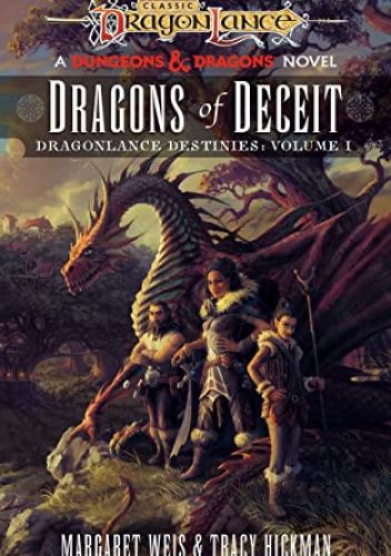 Okładki książek z cyklu Dragonlance: Destinies