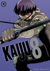 Okładka książki Kaiju No.8 #4 Naoya Matsumoto