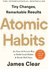 Okładka książki Atomic Habits James Clear