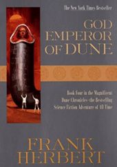Okładka książki God Emperor of Dune Frank Herbert