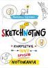Okładka książki Sketchnoting. Kompletnie inny sposób notowania Agnieszka Jachymek