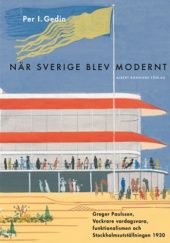 Okładka książki När Sverige blev modernt Per Gedin