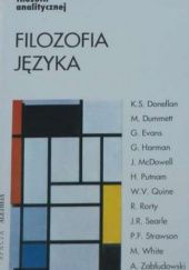 Okładka książki Filozofia języka Barbara Stanosz