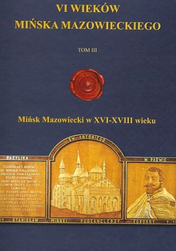 Okładki książek z cyklu VI wieków Mińska Mazowieckiego