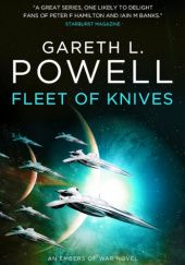 Okładka książki Fleet of Knives Gareth L. Powell