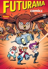 Okładka książki Futurama Comics #59 - How to Secede Without Really Trying Ian Boothby, John Delaney