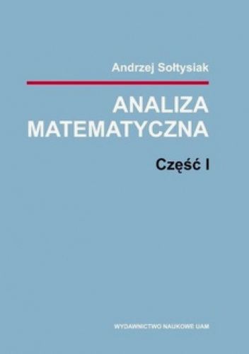 Okładki książek z cyklu Analiza matematyczna