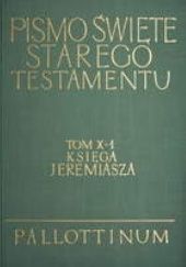 Okładka książki Księga Jeremiasza Lech Stachowiak