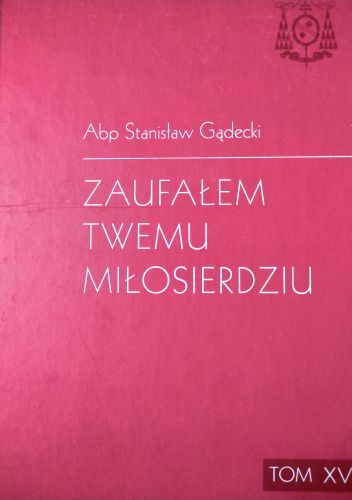 Okładki książek z cyklu Homilie, przemówienia, listy arcybiskupa Stanisława Gądeckiego