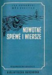 Okładka książki Nowotné spiéwë i wiersze Jan Karnowski