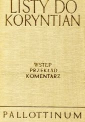 Okładka książki Listy do Koryntian Eugeniusz Dąbrowski