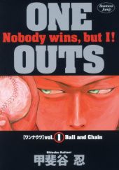 Okładka książki One Outs #1 Shinobu Kaitani