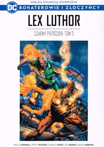 Okładki książek z cyklu Lex Luthor: Czarny pierścień