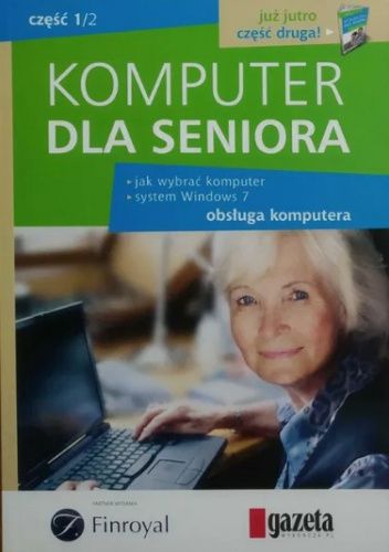 Okładki książek z cyklu Komputer dla seniora