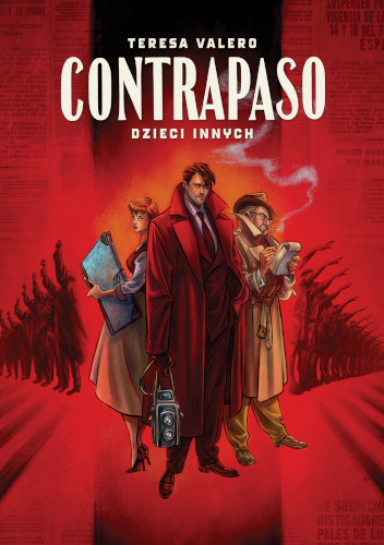 Okładki książek z cyklu Contrapaso