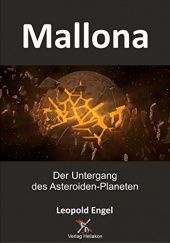 Okładka książki Mallona - Upadek planety Leopold Engel