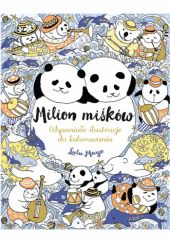Okładka książki Milion miśków. Wspaniałe ilustracje do kolorowania Lulu Mayo