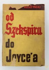 Okładka książki Od Szekspira do Joyce'a Stanisław Helsztyński