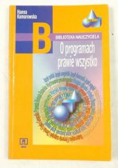 Okładka książki O programach prawie wszystko Hanna Komorowska