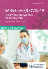 Okładka książki SARS-CoV-2/COVID-19 Praktyczny przewodnik dla lekarzy POZ Marcin Janczak