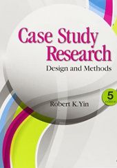 Okładka książki Case Study Research: Design and Methods Robert K. Yin