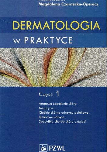Okładki książek z cyklu Dermatologia w praktyce