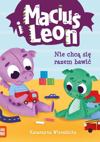 Okładki książek z serii Maciuś i Leon