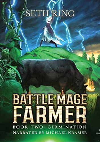 Okładki książek z cyklu Battle Mage Farmer