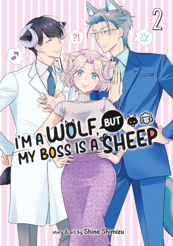 Okładki książek z cyklu I’m a Wolf, but My Boss is a Sheep!