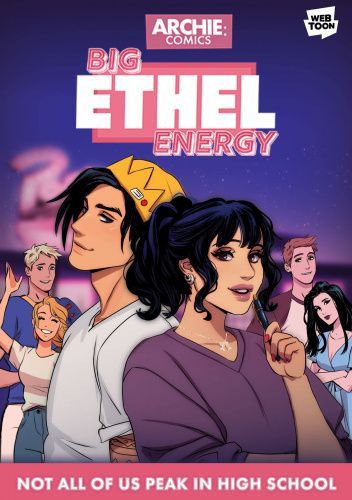 Okładki książek z serii Big Ethel Energy