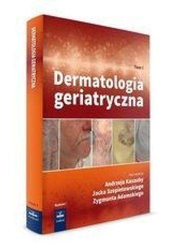 Okładki książek z cyklu Dermatologia geriatryczna