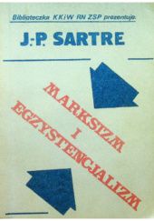 Okładka książki Marksizm i egzystencjalizm Jean-Paul Sartre