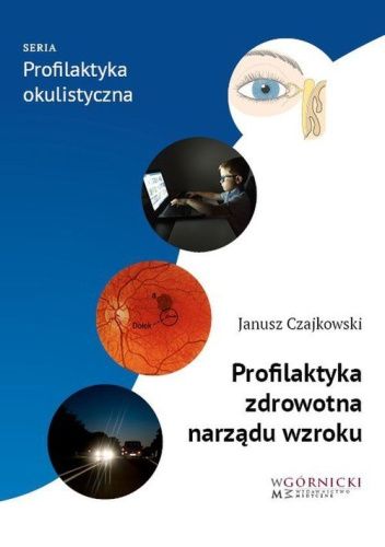 Okładki książek z serii Profilaktyka okulistyczna