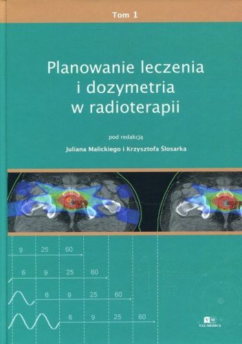 Okładki książek z cyklu Planowanie leczenia i dozymetria w radioterapii