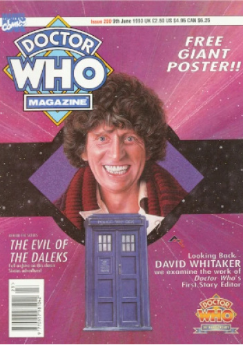 Okładki książek z serii Doctor Who Magazine