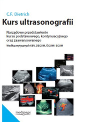 Okładka książki Kurs ultrasonografii ‪Christoph F. Dietrich, Ludomir Stefańczyk wyd. po