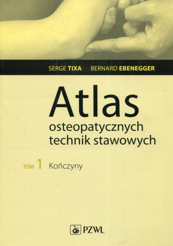 Okładki książek z cyklu Atlas osteopatycznych technik stawowych