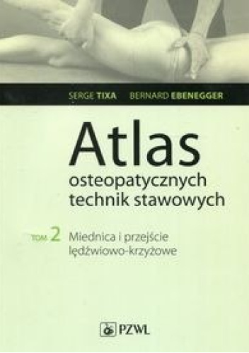 Okładki książek z cyklu Atlas osteopatycznych technik stawowych
