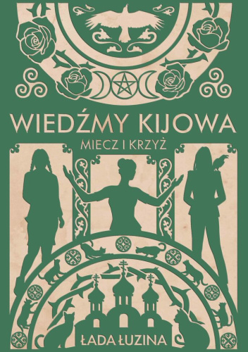 Okładki książek z cyklu Wiedźmy Kijowa