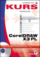 Okładka książki CorelDraw X3 PL. Kurs Roland Zimek