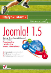 Okładka książki Joomla! 1.5. Szybki start Waldemar Howil