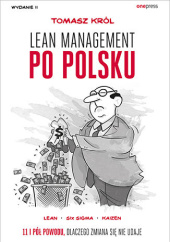 Okładka książki Lean management po polsku. Wydanie II Tomasz Król