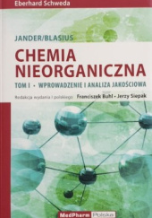 Okładka książki Jander/Balsius. Chemia nieorganicza. Tom 1. Wprowadzenie i analiza jakościowa Eberhard Schweda