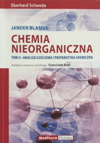 Okładki książek z cyklu Jander/Balsius. Chemia Nieorganiczna