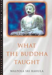 Okładka książki What The Buddha Taught Walpola Rahula