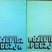 Okładka książki Poezja Tadeusz Różewicz