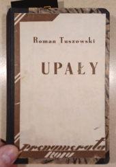Okładka książki Upały Roman Tuszowski
